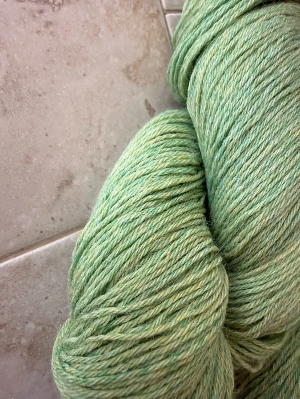 Berroco Ultra Alpaca Fine Knit Yarn - Light Green - Lime Mix
